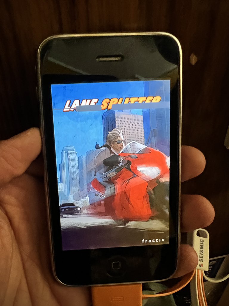 rohitprabhakar's tweet photo. Show your oldest working #iphone @Apple I just found mine and it is working. Don’t know which generation it is and #LaneSplitter is still working on it @AlaricAloor @anand_narang @neeraj @sarbjeetjohal https://t.co/UKOhLm2Mco