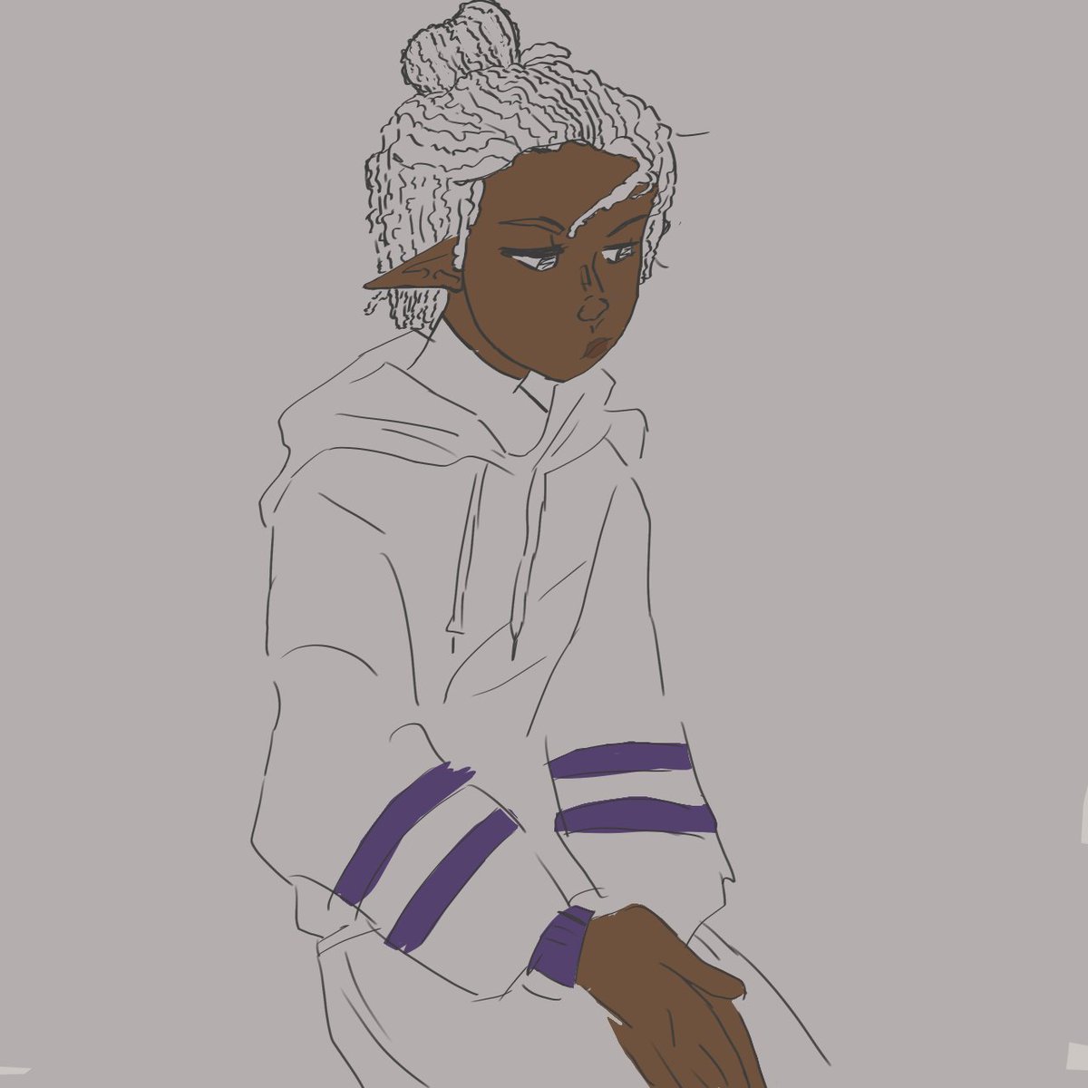 GrimGhostly's tweet photo. Here’s my boy Vynce 
Just a sketch 

#jrwifanart #JRWI #jrwiprimedefenders https://t.co/1OhplWNb7F