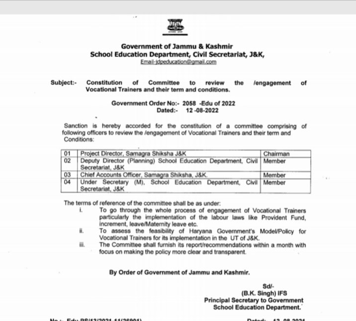 ShahFay67820600's tweet photo. Thanks to Govt, particularly honourable LG, worthy PS shri BK singh and all other officers.
Ist step towards success https://t.co/UCZAusBPuZ