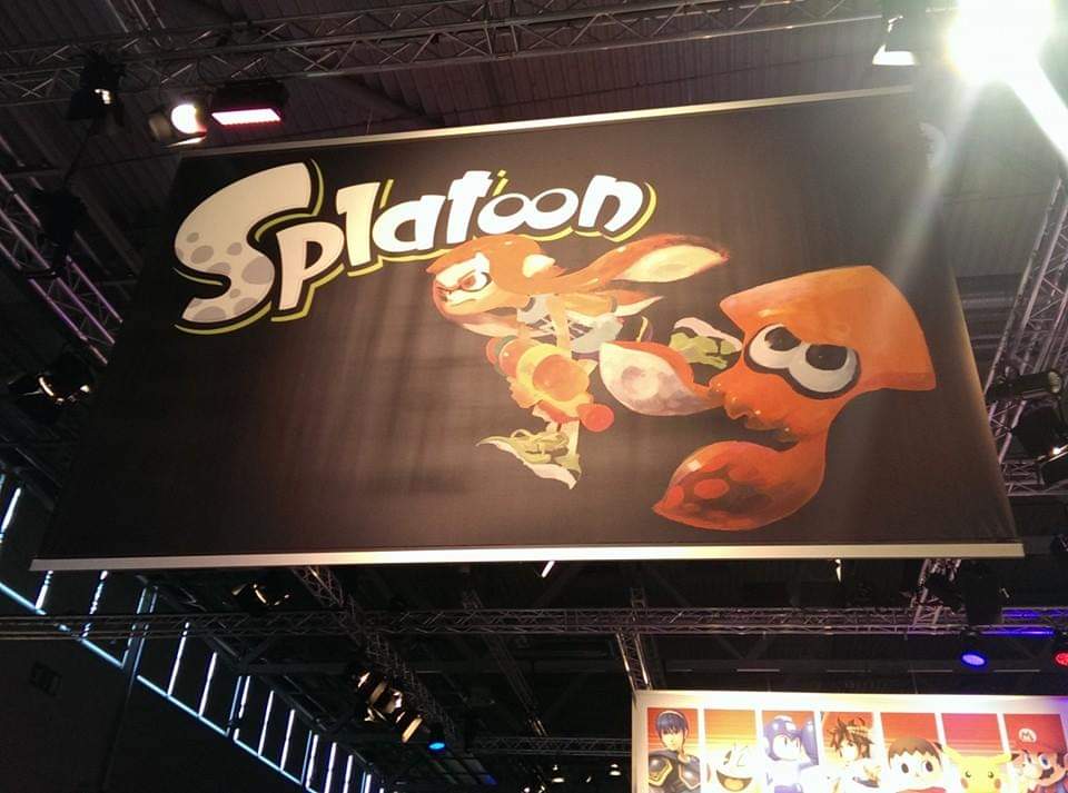 Digiflash's tweet photo. Heute vor 8 Jahren.... was eine geile Zeit das war u.u #Splatoon #gamescom2014 https://t.co/XkFwRYM5z2