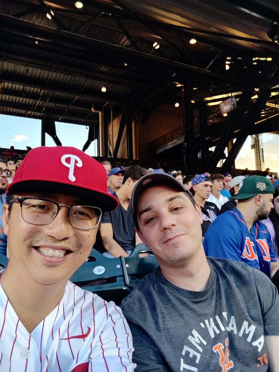 leizmonk's tweet photo. @Phillies @IBX I was at this game tonight, first row left field. Fully expected the Phils to get crushed. The 9th was electric. They proved me wrong. We can do this! https://t.co/YiZjl3LqzR