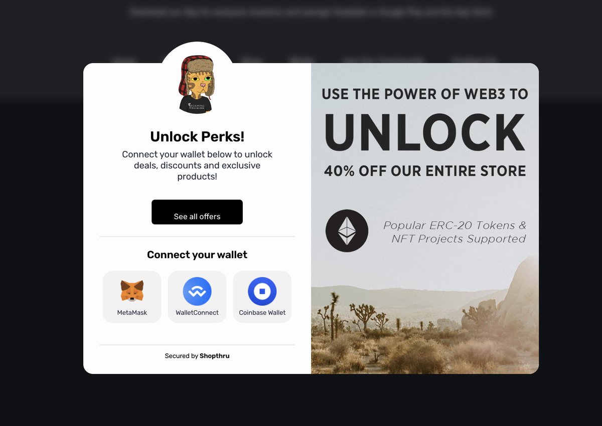 The perks of web3 in the comfort of web2