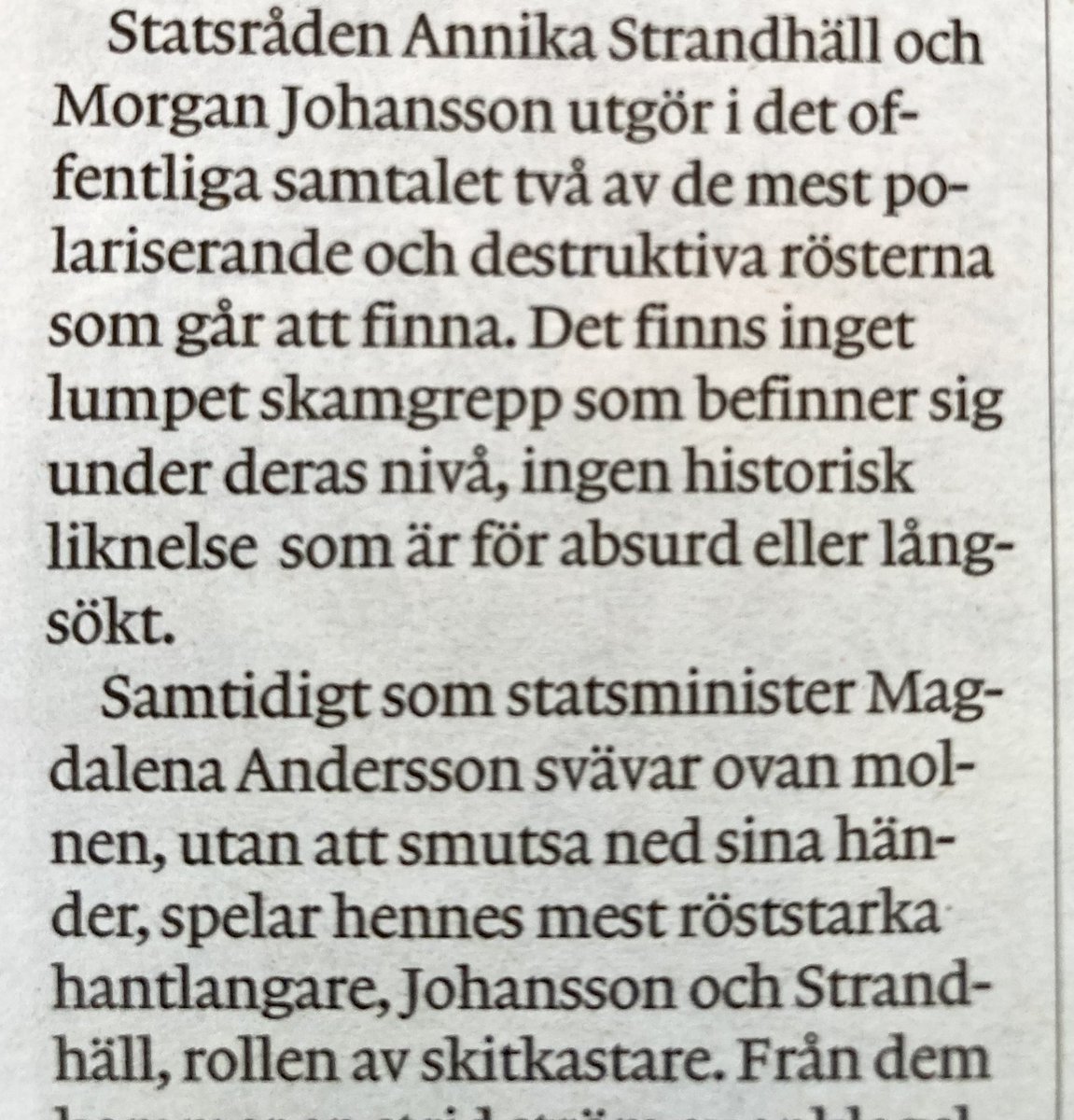 GostaBroholmer's tweet photo. GP, A Cwejman 13/8 
Har (S) förlorat sin anständighet ? https://t.co/FOVvaYWJs1