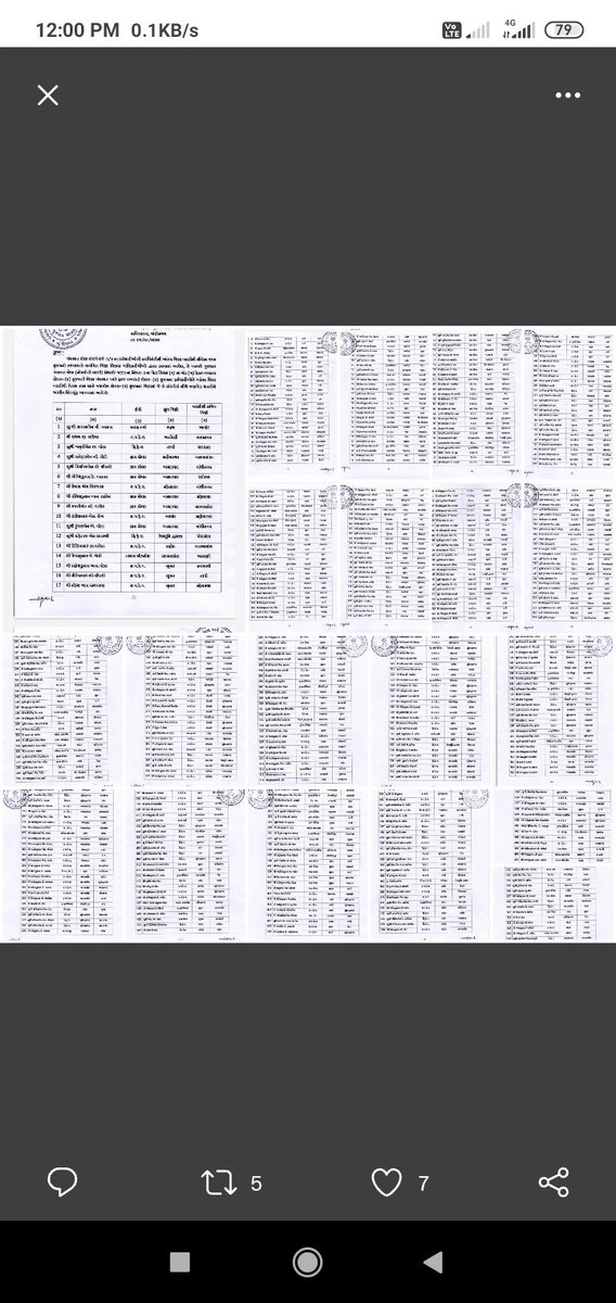 તા- ૦૧/૦૮/૨૦૨૨ ના રોજ પંચાયત વિભાગ ના કર્મચારીઓ ની ૭૦૦ જેટલી જીલ્લા બદલી કરવામાં આવી જેમાં એક પણ તલાટી કમ મંત્રી ની જીલ્લા બદલી નથી....આ સીધેસીધો તલાટી મંત્રી ઓને સંવેદનશીલ સરકાર નો અન્યાય
#Brijeshmeja1 
#TCMStrikeGujarat 
<a href="/GRTMM1/">ગુજરાત રાજ્ય તલાટી મંત્રી મહામંડળ (OFFICIAL)</a> 
જીલ્લા બદલી માં તલાટી કમ મંત્રીને અન્યાય