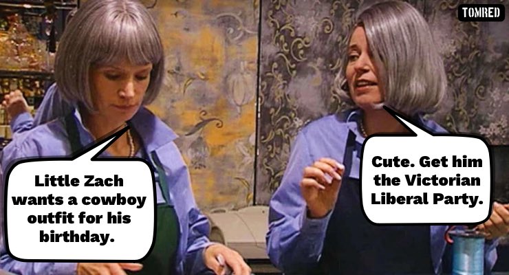 TomRed43's tweet image. #vicpol #auspol #libfail