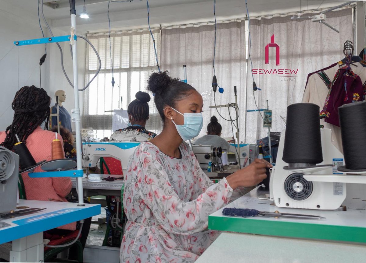 We are so proud of the ladies that work everyday to deliver a high quality product for you! <a href="/SewasewD/">Sewasew Design</a> is a team and a family! 🧡 #Ethiopia