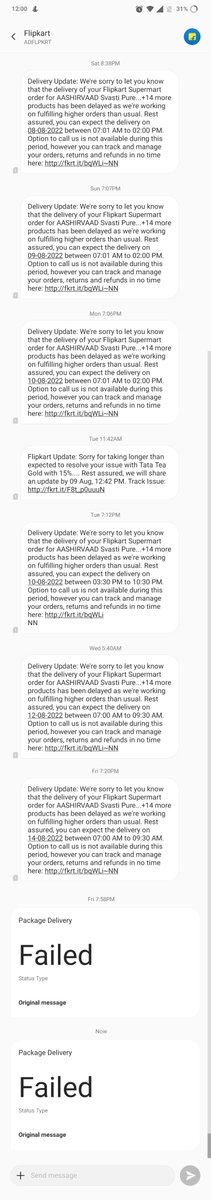 prashant_punyni's tweet photo. @jagograhakjago @consumerforum_ facing an issue with @Flipkart here. @flipkartsupport unable to resolve queries, just fresh timelines given everytime. Please intervene https://t.co/XRURNGZcKj