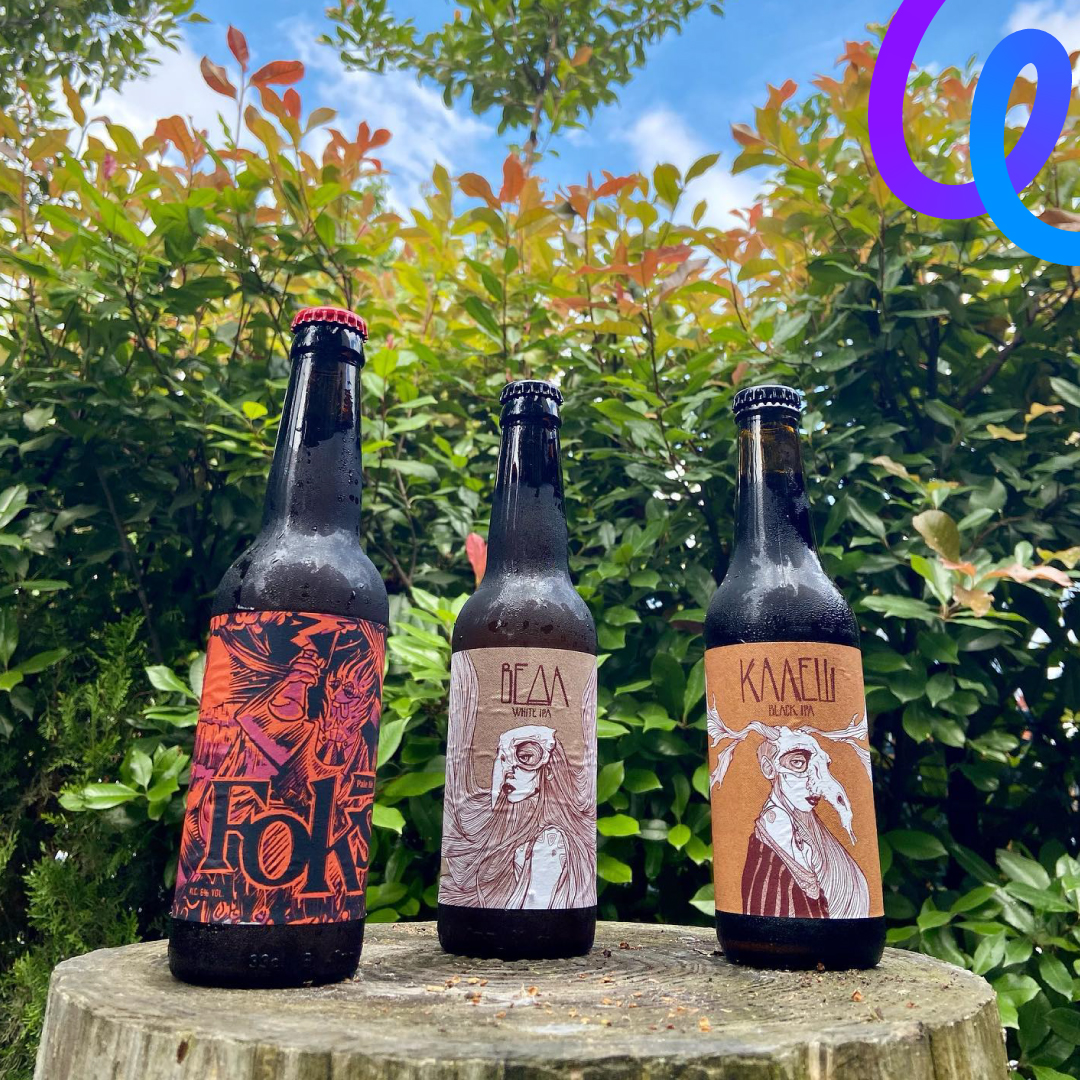 InFondMK's tweet photo. 🚀Производот Black IPA e хибрид од класична IPA и темни стилови на пиво, а благодарение на поддршката на #ФИТР, крафт пиварницата @pivolabsmk ги пласираше своите производи во маркетите на #TINEX во рамките на предизвикот „Стартап Херои – Од супер идеја до супер маркет“.🍺 https://t.co/nJp4PSTpzR