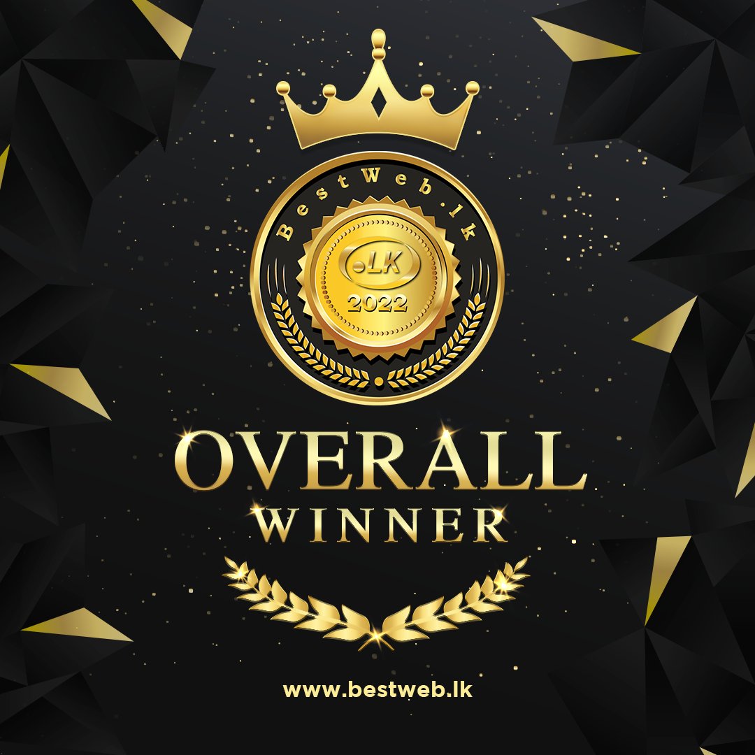 BestWebLK's tweet image. The moment we all have been waiting for is here.

🔘 Overall Gold Award - alupenters.lk

🔘 Overall Silver Award - w15kandy.lk

🔘 Overall Bronze Award - cri.gov.lk

Congratulations🎉

#BestWebLK #BestWeb2022 #LKDomainRegistry #lka