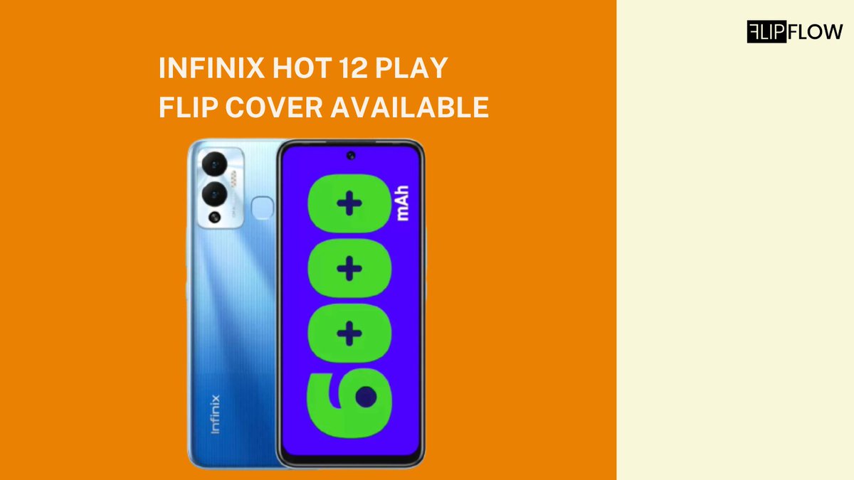 FlipFlowIndia's tweet photo. INFINIX HOT 12 PLAY FLIP COVER | WITH MAGNETIC CLOSING | POCKETS SLOTS | &amp; MANY MORE FACILITY | TO BUY CLICK https://t.co/5FRREEXlsk 

#INFINIXHOT12PLAYFLIPCOVER 
#INFINIXHOT12PLAY 
#DELHIINDIA 
#FLIPFLOWINDIA https://t.co/qsw0wvTtOZ