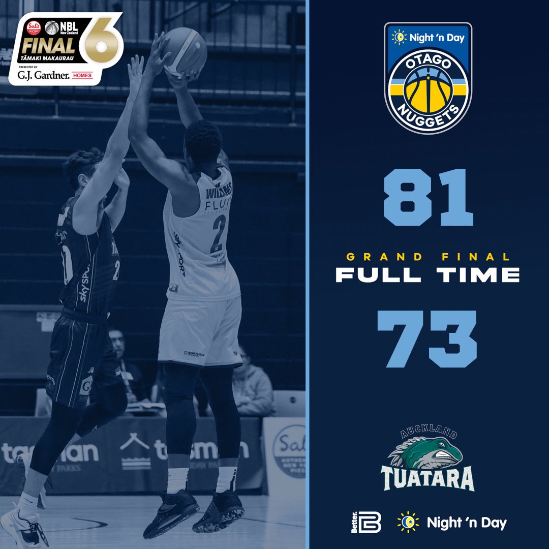 WE’VE DONE IT!

#NuggNation #OurTownOurCity #SalsNBL

<a href="/nznbl/">Sal’s NBL</a> <a href="/skysportnz/">Sky Sport NZ</a> @nightndaynz @senz_radio