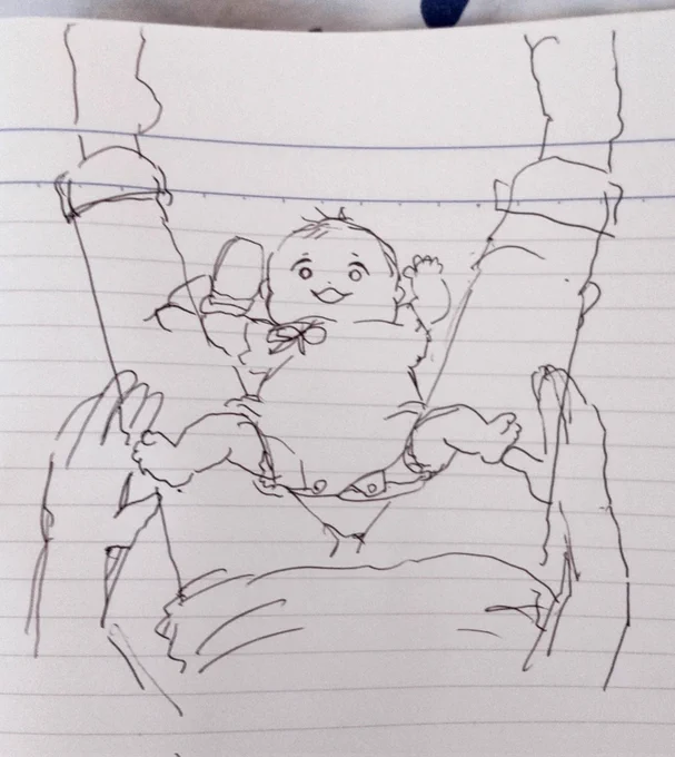 座った自分の脚の間に赤子を置いて遊んでいたら
オナラとおしっこを同時に出してオナラが勝ったらしく
音と一緒にオムツの足周りからブシャァッとしっこが噴き出してきた。

ブースターかけなくていいのよ! 