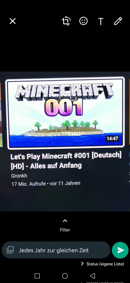 TarjuiF's tweet photo. Jedes Jahr zur gleichen Zeit wird mir dieses Video vorgeschlagen und ich kann einfach nie wiederstehen es an zu klicken. Beste Zeit https://t.co/ZuIHzMRNXO