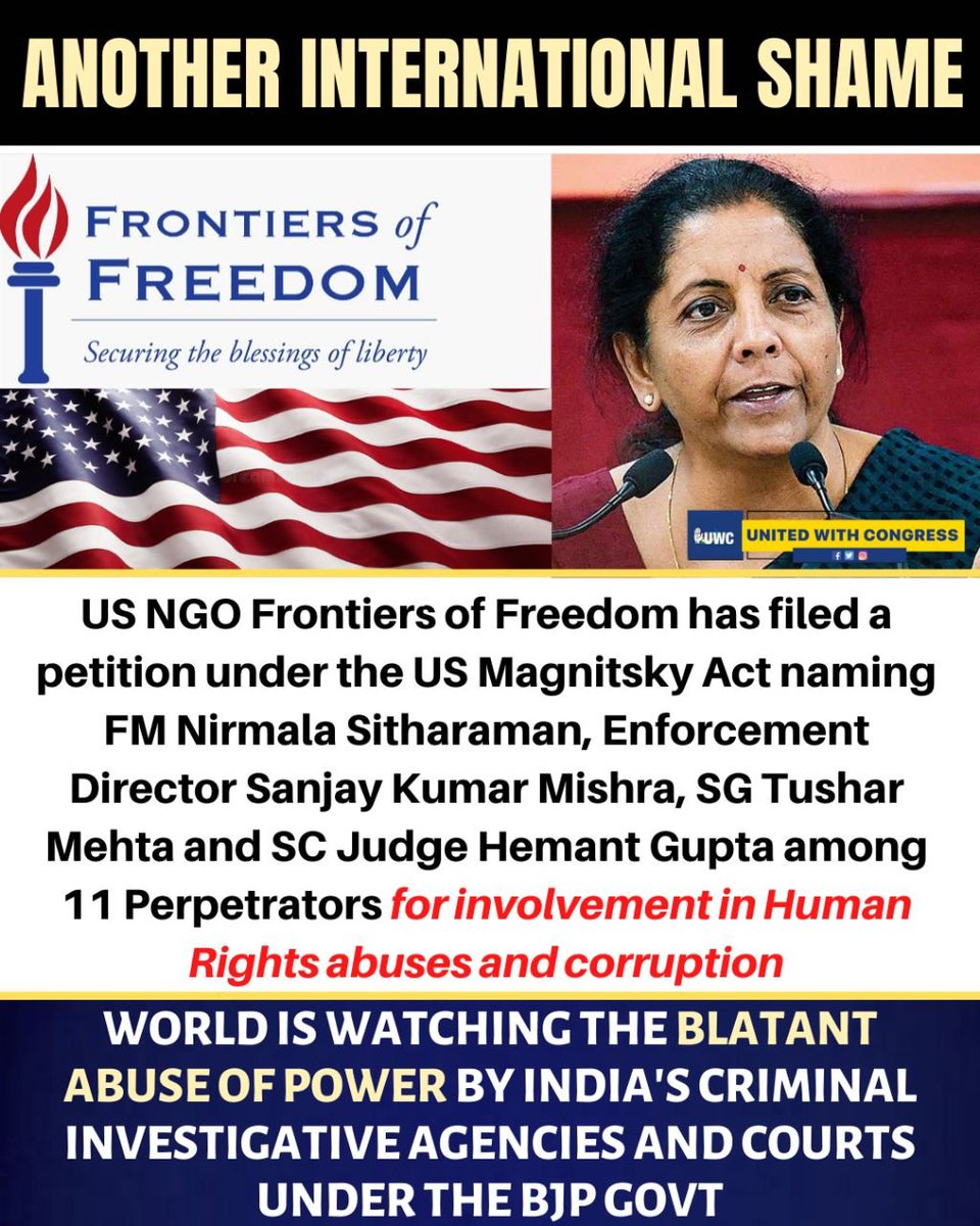 All that the BJP Government has excelled is in bringing international shame to our nation!