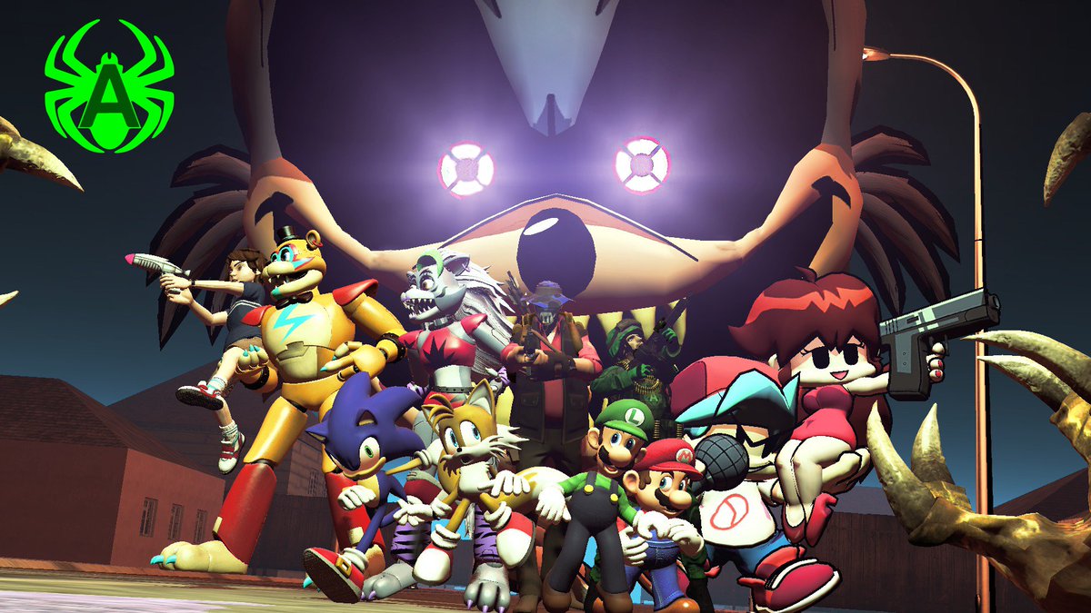 AlexSpider_25's tweet photo. Everyone in the gang is here! All united in the backrooms suburbs level!
https://t.co/Ky4HYnQl5V

#thebackrooms #sonicexefnf #glamrockfreddy #roxannewolf #differentcharacters #mario #sonic #luigi #tails #AlexSpider #fnfgf #fnfbf https://t.co/T9eUIyIb43