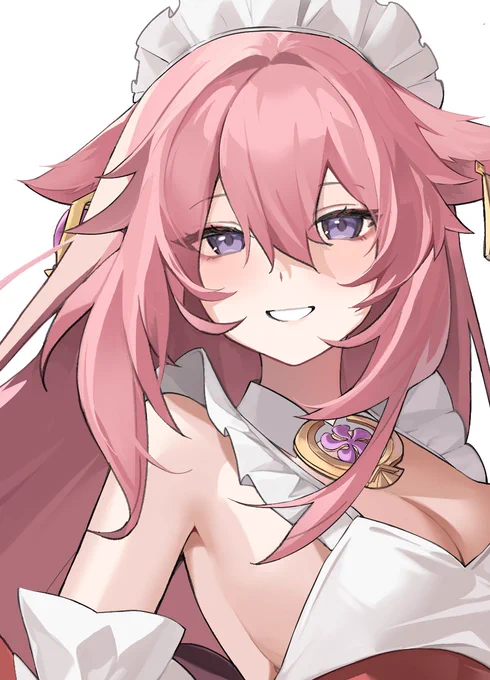 メイドみこ#原神 #八重神子 #GenshinImpact 
