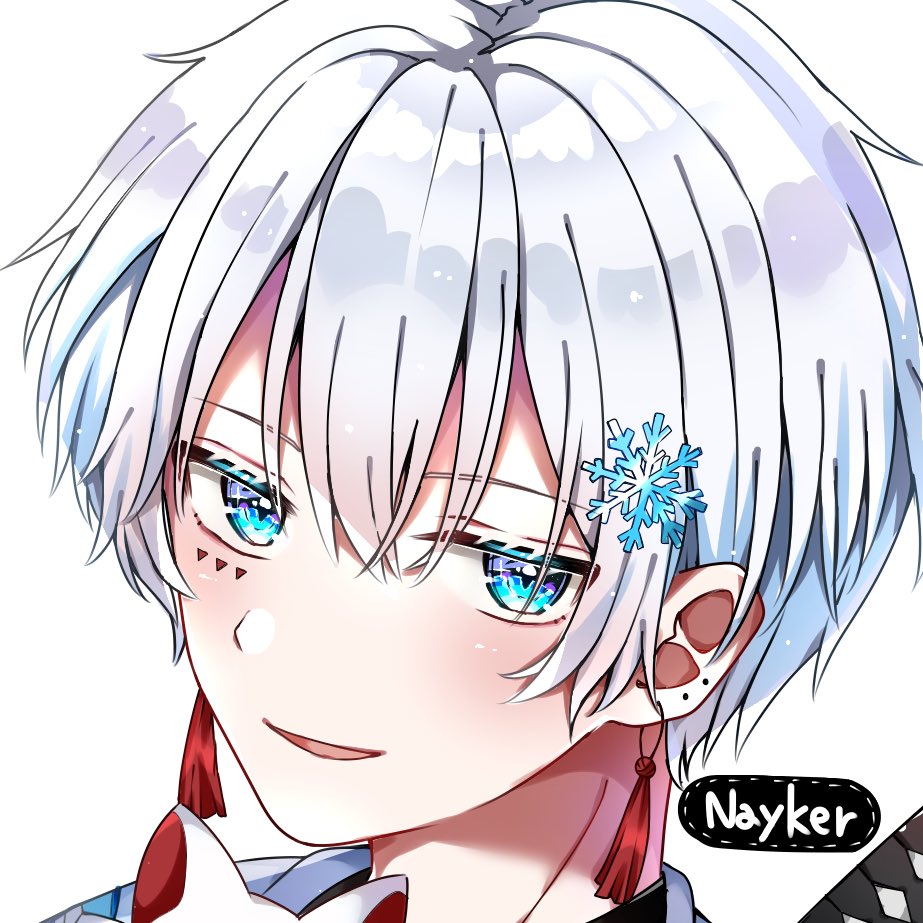 「Naykerさんのオリキャラ描きました〜!頑張って考えたので&ください! 」|ななこ🍩のイラスト