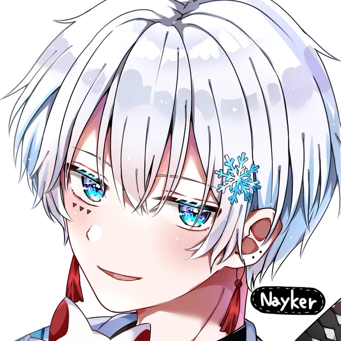 Naykerさんのオリキャラ描きました〜!頑張って考えたので&ください! 