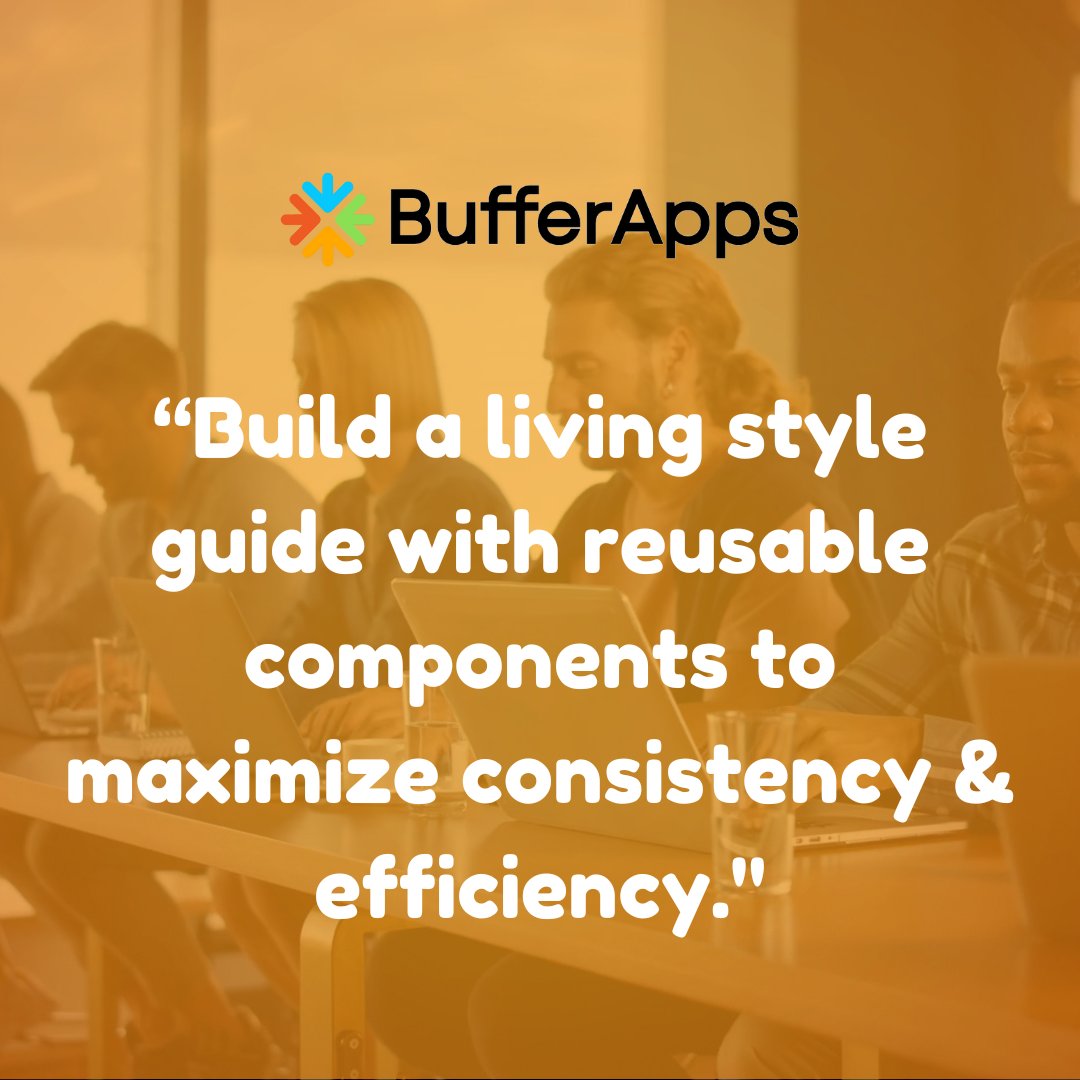 bufferapps's tweet photo. Build a living style guide with reusable components to maximize consistency &amp; efficiency.✅
👉 https://t.co/H2xBvWvDd5

#bufferapps #betalist #betaproduct #Software #livingstyle https://t.co/ULd2TJuDXT