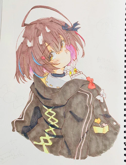 #とおり飴 #あめかわぁと #コピック 