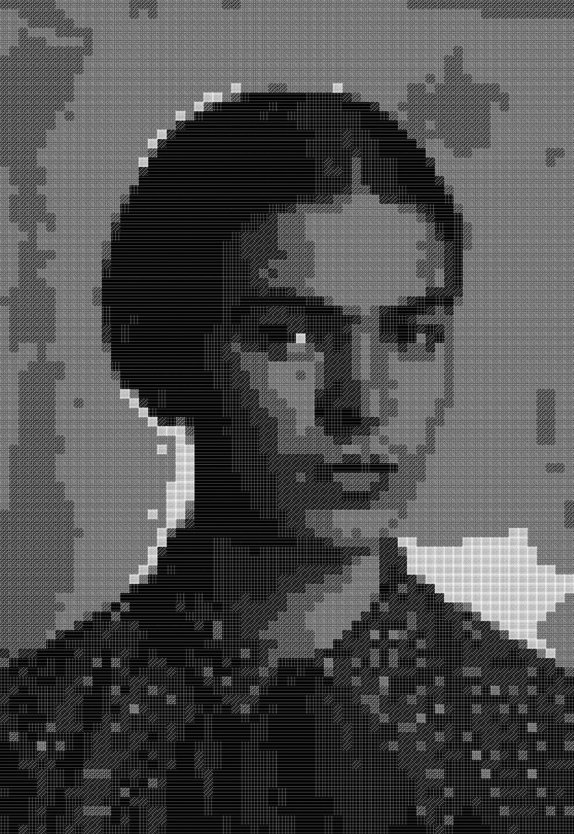 JasonGreenstein's tweet photo. Hatching #p5js #Processing #creativecoding #generativeart https://t.co/uEp13rtMkz