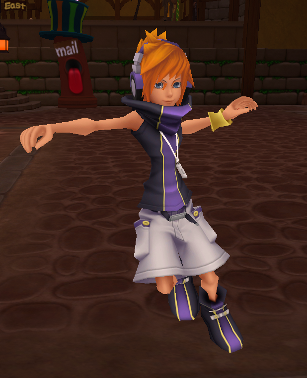 Chibi Sora Avatar Kingdom Hearts VRChat