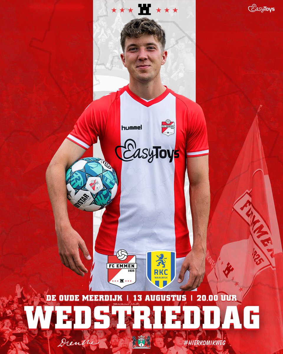 FC_Emmen's tweet photo. ROOD WIT ROOD WIT
ROOD WIT AAN DE BAL
DAT IS EMMEN! β€οΈπ€
#EMMrkc #HIERKOMIKWEG https://t.co/q4AWdYhjmK