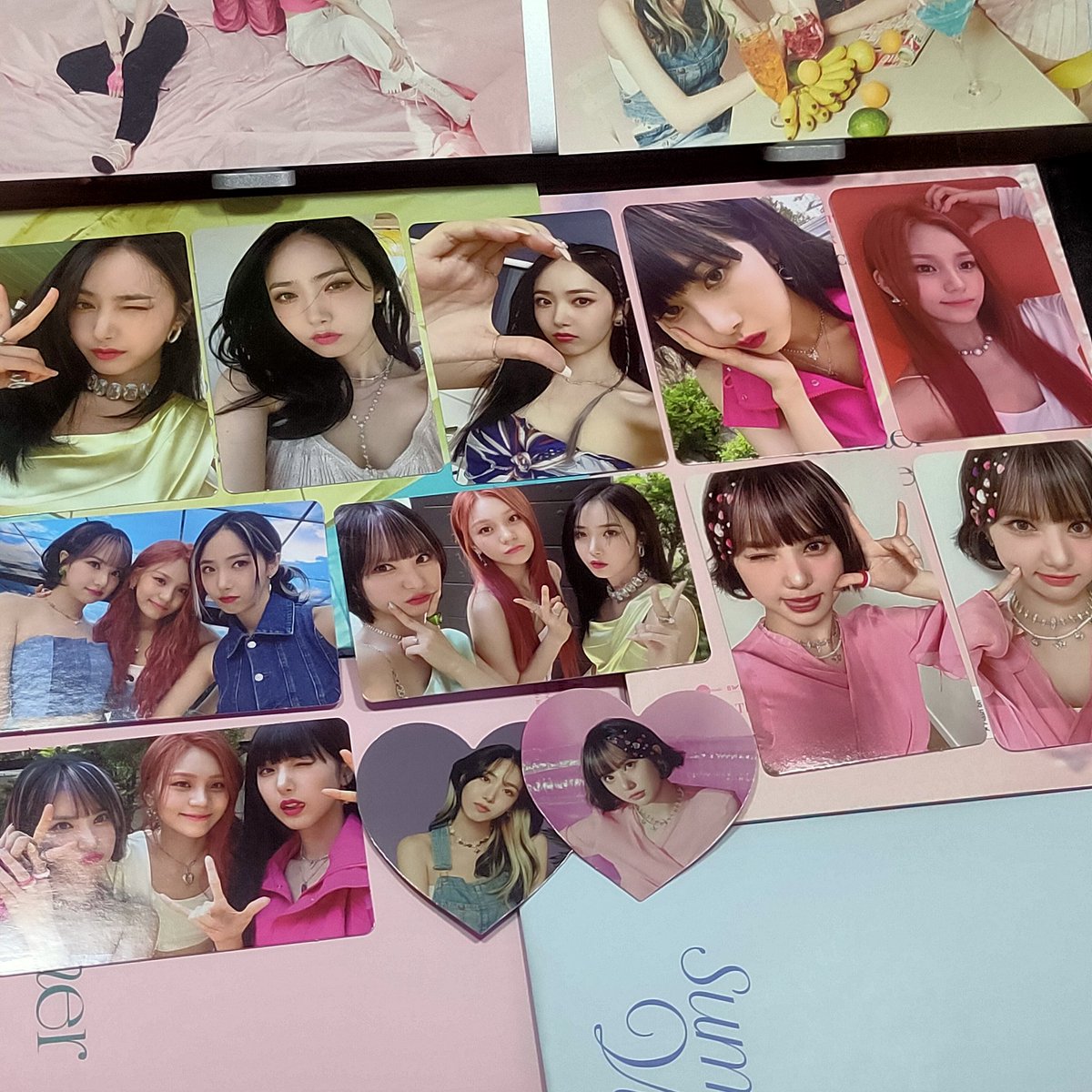 ddincart's tweet photo. 📦: @1LanePH 

thank you so much! my summer vibe albums arrived safely! 💗

#1LaneFeedbacks https://t.co/0tuDtlladY