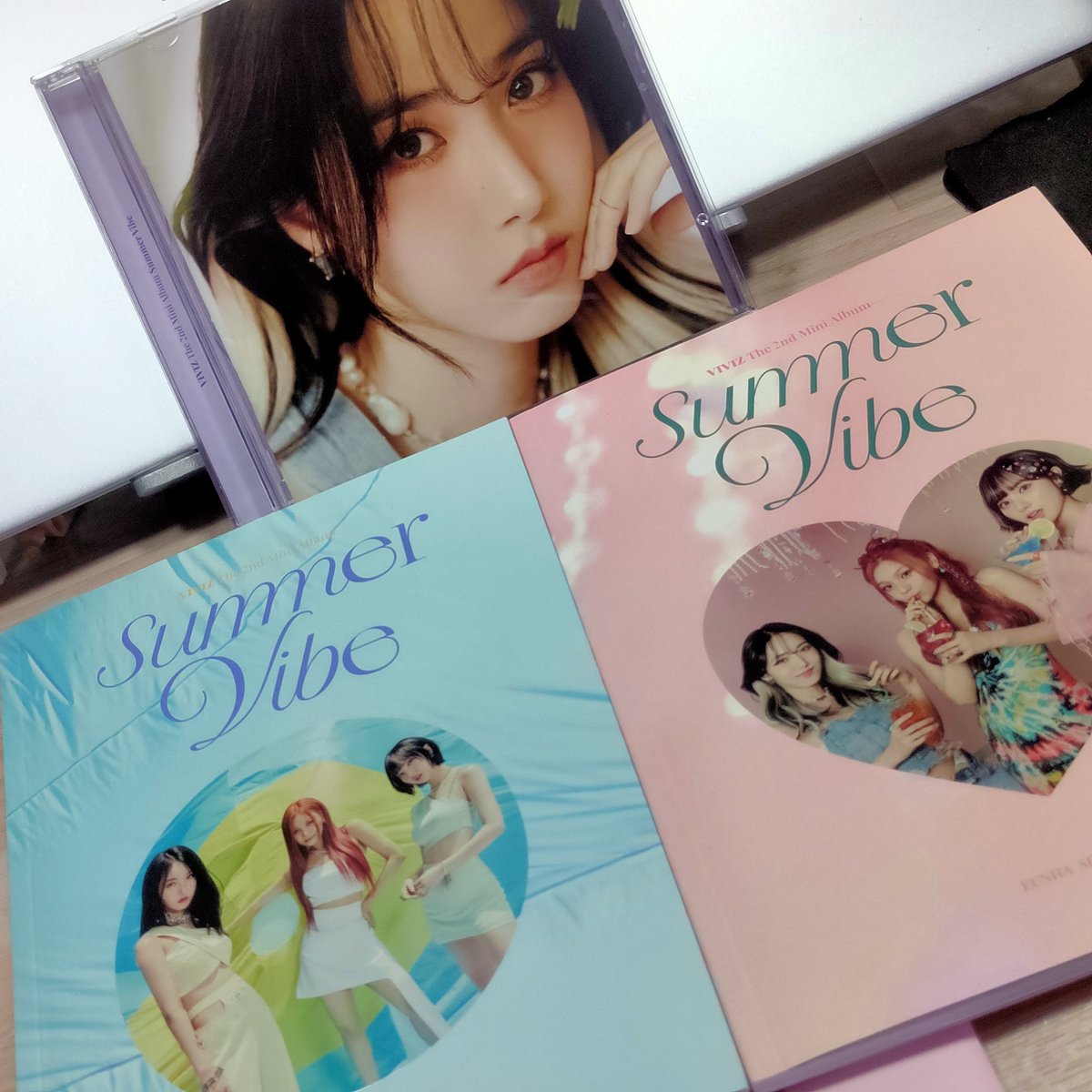 ddincart's tweet photo. 📦: @1LanePH 

thank you so much! my summer vibe albums arrived safely! 💗

#1LaneFeedbacks https://t.co/0tuDtlladY