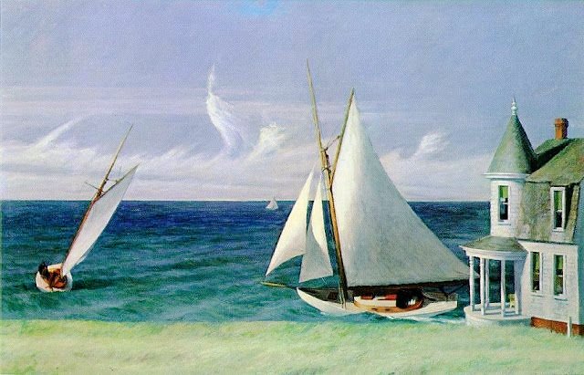 Fourty35's tweet photo. Edward Hopper y el mar 🌊 https://t.co/xVR9aCvtno