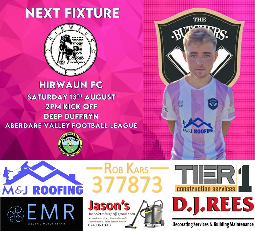 ButchersArmsAFC's tweet image. 𝗠𝗔𝗧𝗖𝗛𝗗𝗔𝗬 ⚽️

We begin the 2022/23 League Season with a home fixture against @HirwaunFC.

Let&apos;s get off to a winning start! 👍🏻 #UppaButch