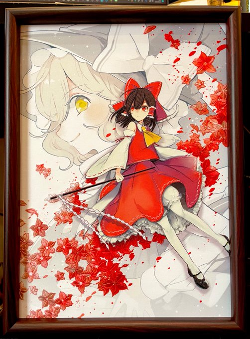 届いたもの①
大・東方Project展で販売された刺繍アート 