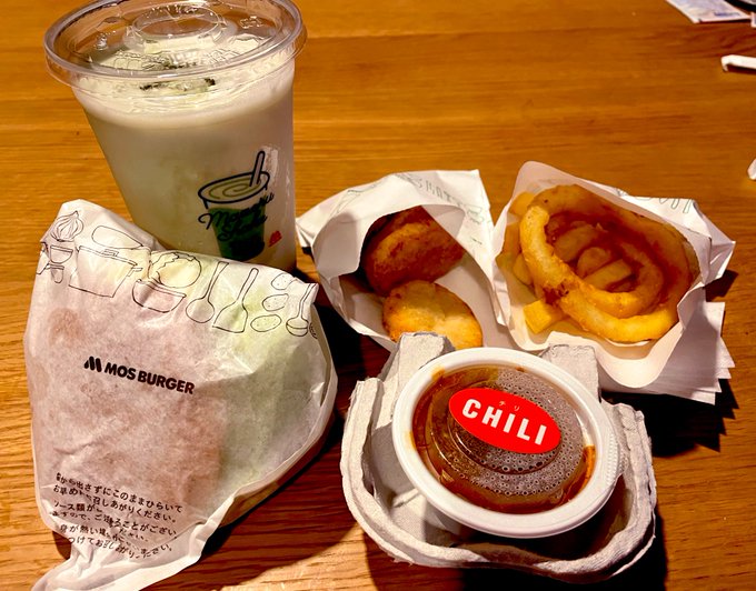 何もかも面倒くさくなった日はモスに限る 