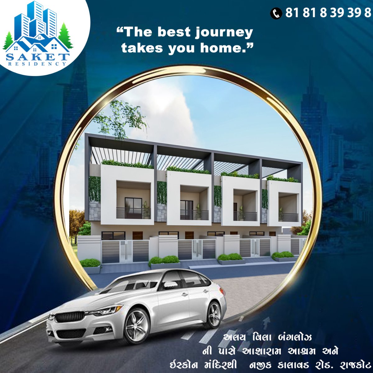 ResidencySaket's tweet photo. #saket #saketresidency #home #3BHKHOMES #4bhkhomes #3bhk #4BHK #builders #construction #architecture #building #builder #realestate #swimmingpool #clubhouse #landscapegarden #compoundhall #property #kalawadroad #rajkot
For any query call:
π 81 81 83 93 98 https://t.co/FEJsUfub0l