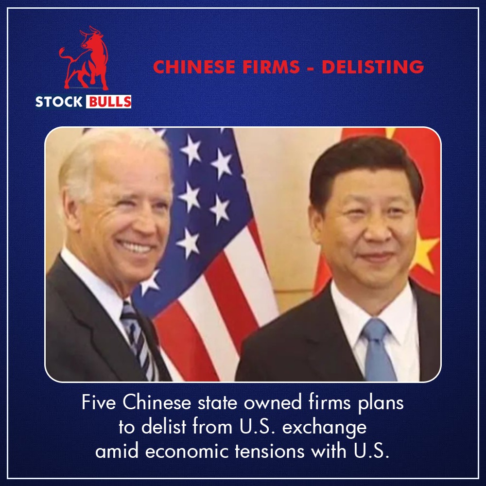 StockBullsin's tweet photo. In the midst of political and diplomatic tensions with the United States, five Chinese state-owned enterprises, including oil giant Sinopec and China Life Insurance, announced on Friday that they will delist from the New York Stock Exchange.

#stockbull #china #economictension https://t.co/RYnM9hz57b