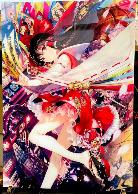 届いたもの2
大・東方Project展で販売されたミラーアクリル 