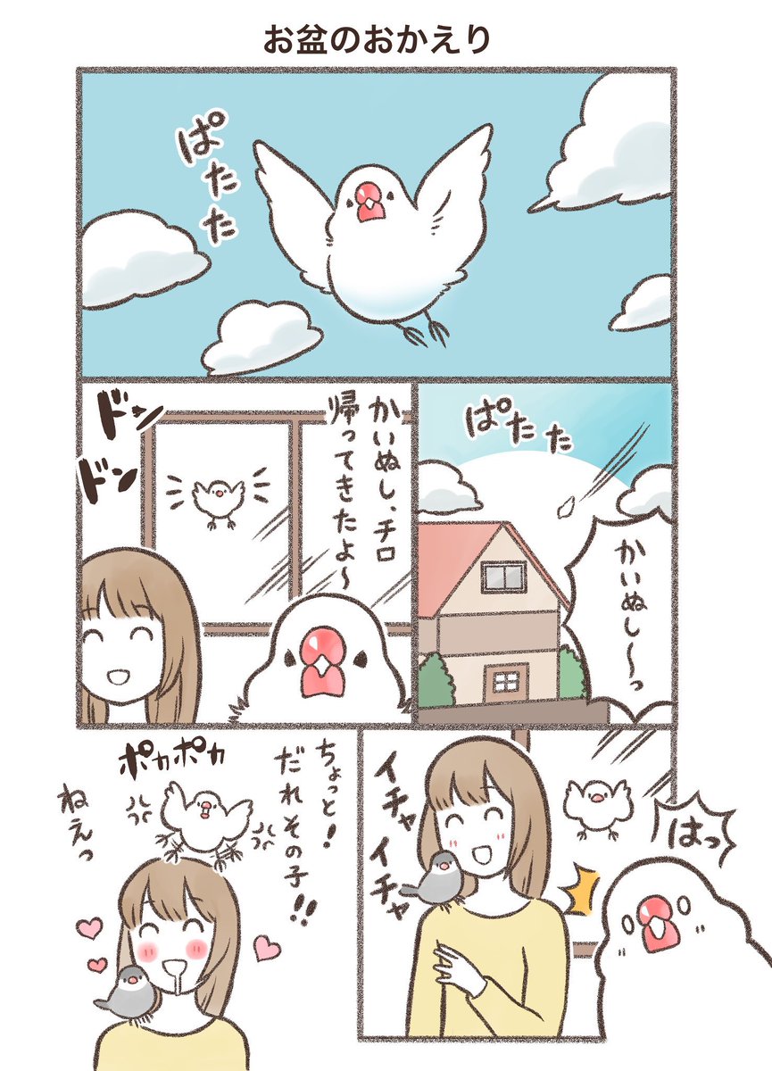 マンガ「お盆のおかえり」1/2

お盆なのでこちらのマンガを再掲🕊 