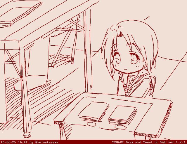 まだ撤収しない澤ちゃん 