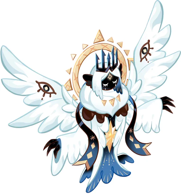 I like to imagine that the crk guild boss, Avatar of Destiny, is what happens when the rank 1 and 2 members of the St Pastry Order Apostles  combine their powers haha 