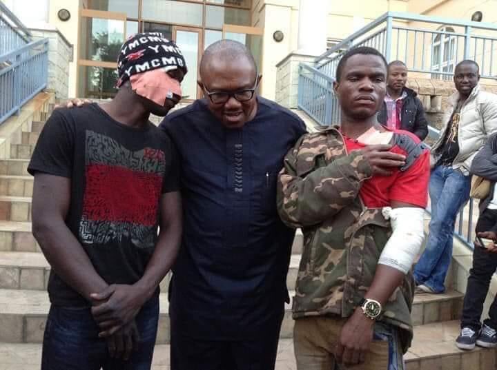 TheBaba_D's tweet photo. During the Xenophobic crisis in South Africa, Mr. Peter Obi flew to South Africa to help rescue as many Nigerians as he could, &amp; got those seriously wounded to the hospital.

#BallondOr Level 2 International Youth Day #ObidiEND Dino Dunamis #RCCGConvention Shiloh Seun Calabar https://t.co/xXCUiIt0xo