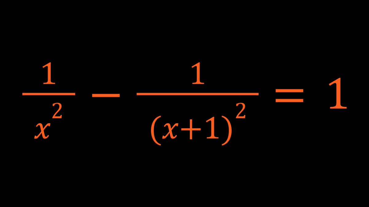 SyberMath's tweet photo. Solving a Rational Equation in Two Ways
#ChallengingMathProblems #RationalEquations
via @YouTube @Apple @Desmos @NotabilityApp
@googledocs @canva
https://t.co/RMYj0HUYEK https://t.co/8czxG8Fypr