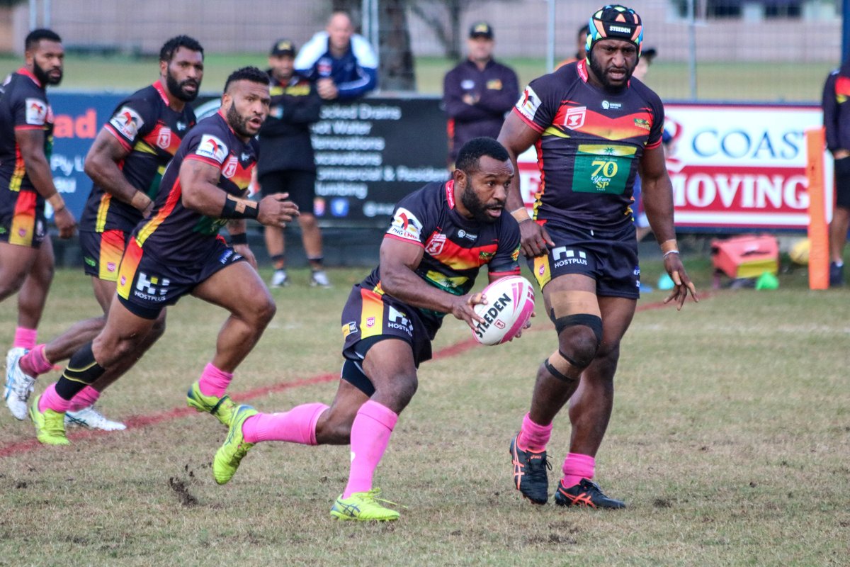 "The SP PNG Hunters and Townsville Blackhawks have fought out a highly entertaining wet weather contest in Round 18 of the QRL Hostplus Cup, with both sides settling for a 23-23 draw at Bycroft Oval."

Read the full match report on our website: ecs.page.link/44rMd