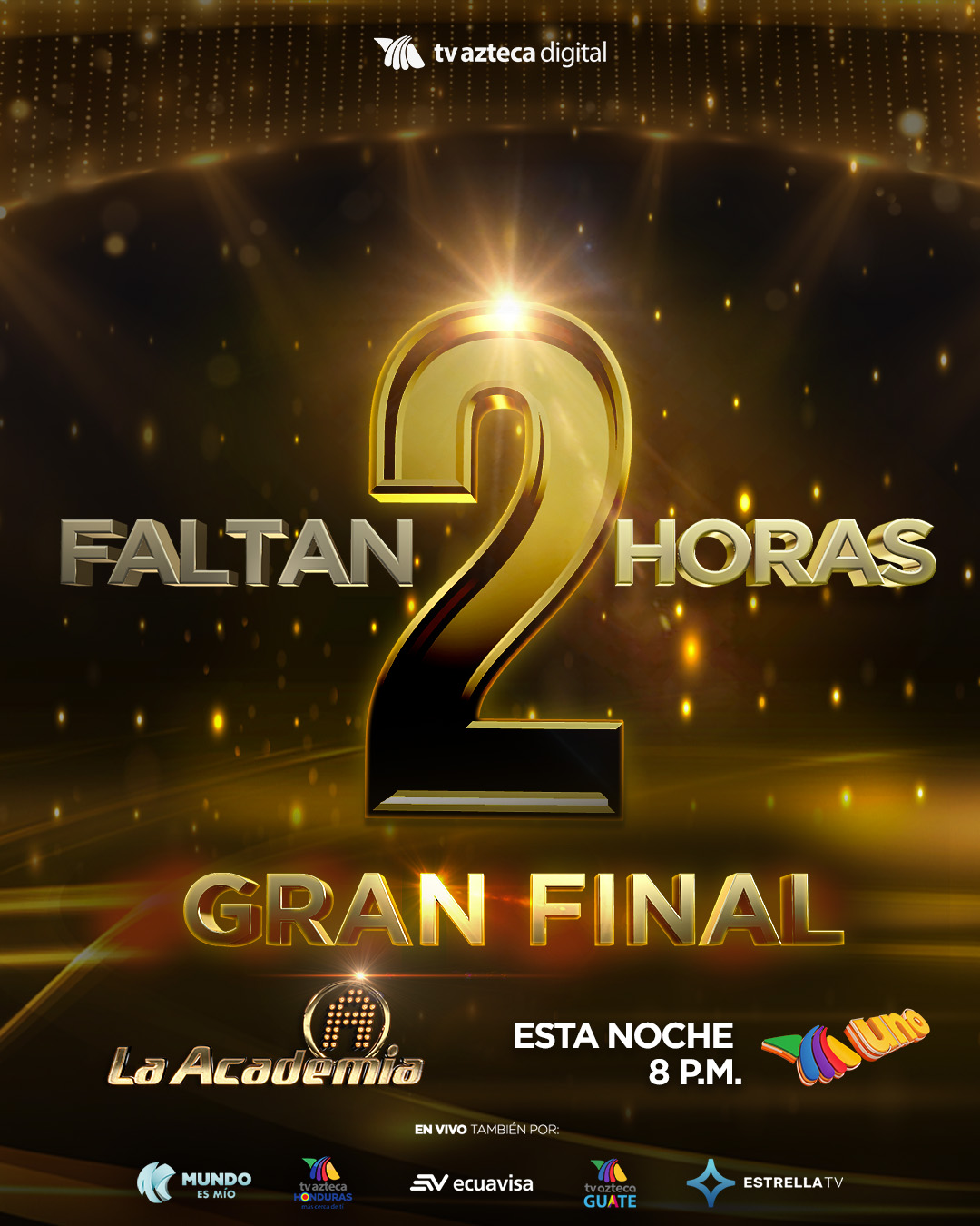 LA ACADEMIA | Está todo listo para esta gran noche de finalistas.