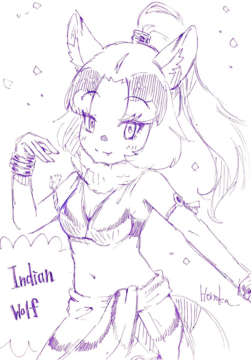 オオカミフレンズ🐾
#けもフレ
#けものフレンズ 