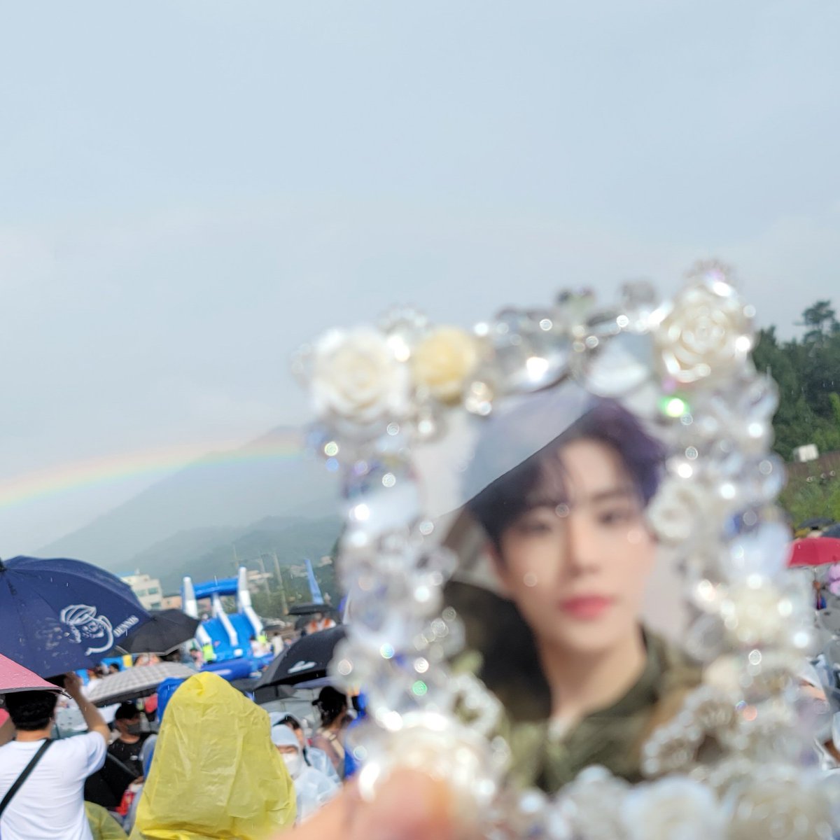 myungjuni5959's tweet image. 우리명주니 만나기전🌈
여윽시 너의 무대를 빛내 주려구✨️ 무지개도 뜨는갑다🌈❤️
조금 이따 보자😍

#상상더하기_금곡_페스티벌 
#육군사관학교 #육사군악대 
#엠제이 #김명준 #아스트로 
@offclASTRO