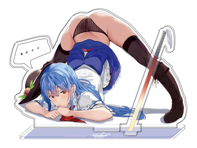 コミケで出す予定だった天子ちゃんのアクリルフィギュアの通販はじまりました! https://t.co/Z7Znbsw3ml 