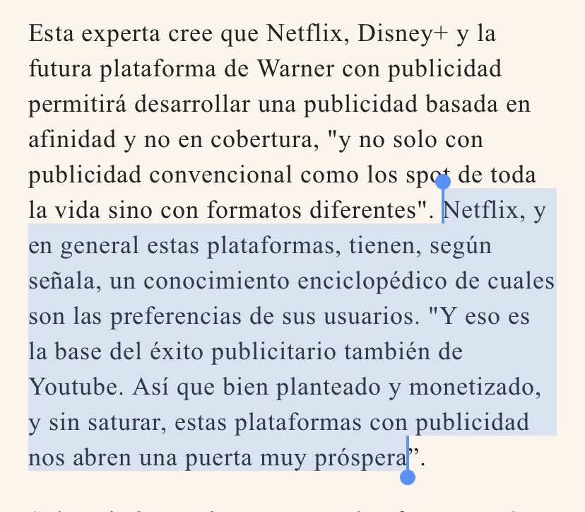 jgarciaherrero's tweet photo. "Será interesante" ver cómo justificarán @NetflixES, @DisneyPlusES y @HBOMaxES en la UE, el tratamiento de datos de sus usuarios -que fueron captados para "personalizar contenidos"- ahora para personalizar su publicidad... [acaricia el gato en su regazo]

https://t.co/2vtViZnYuk https://t.co/vEGEXFuegB