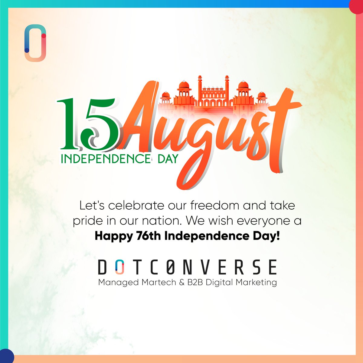 dotConverse's tweet photo. dotConverse wishes the nation a Happy 76th Independence Day. May this day be special for you and your loved ones. May we all take pride in our nation and remember the sacrifices made for our freedom.
 
#76thindependenceday #15august https://t.co/Sdr1m3qk3R