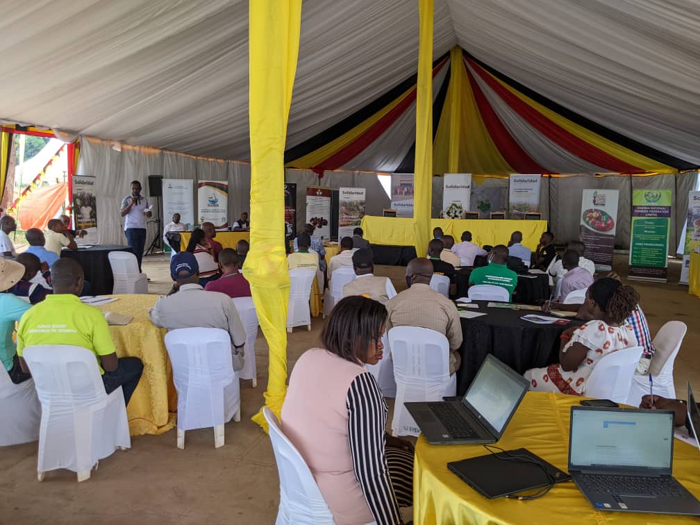AlexAmanyaa's tweet photo. #AgricShow2022  by @unffe has organised a Coffee Multistakeholder dialogue on the coffee act 2021 supported @SolidaridadECA under the #ReclaimSustainabilityProgramme
#Inclusivedialogues #CreatinganEnablingEnvironment
@CoffeeUganda @kithuka_stephen @flirshk @fellacan @DutchMFA https://t.co/8Rocz2qCHh