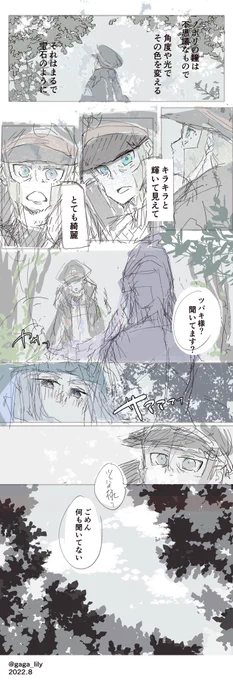 #このタグを見た人はラフ画とその完成絵を見せる

きらきらノボリのラフ 